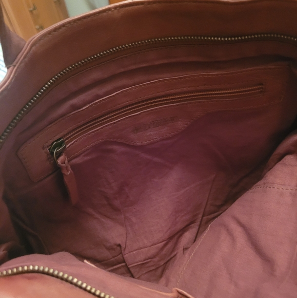 Boho Leather Tote bag - Picture 7 of 10